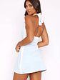 I've Got Dreams Halter Mini Dress Blue - thumbnail 5