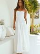 Heavenly Aura Maxi Dress White - thumbnail 1