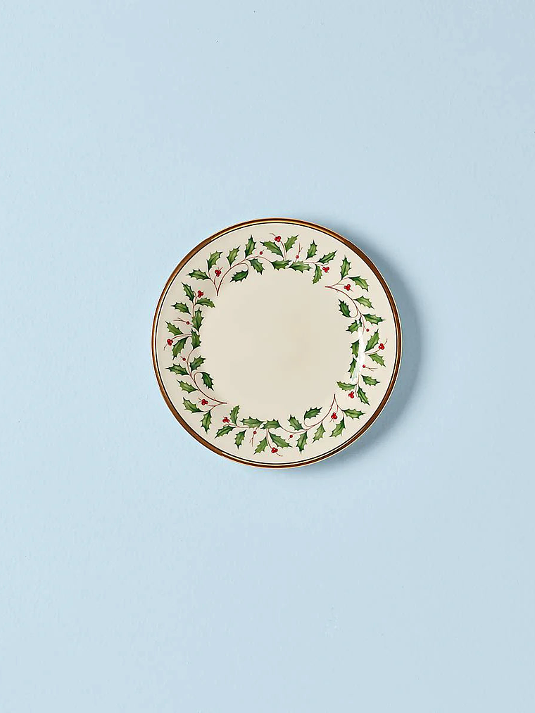 Holiday Salad Plate 1