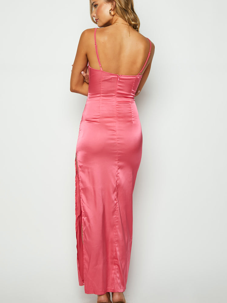 Honey Pink Maxi Dress 5
