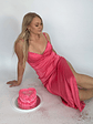 Honey Pink Maxi Dress - thumbnail 7