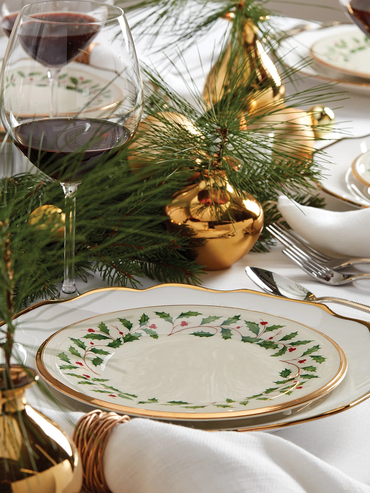 Holiday Salad Plate 6