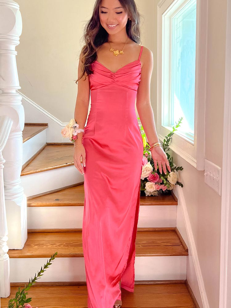 Honey Pink Maxi Dress 11