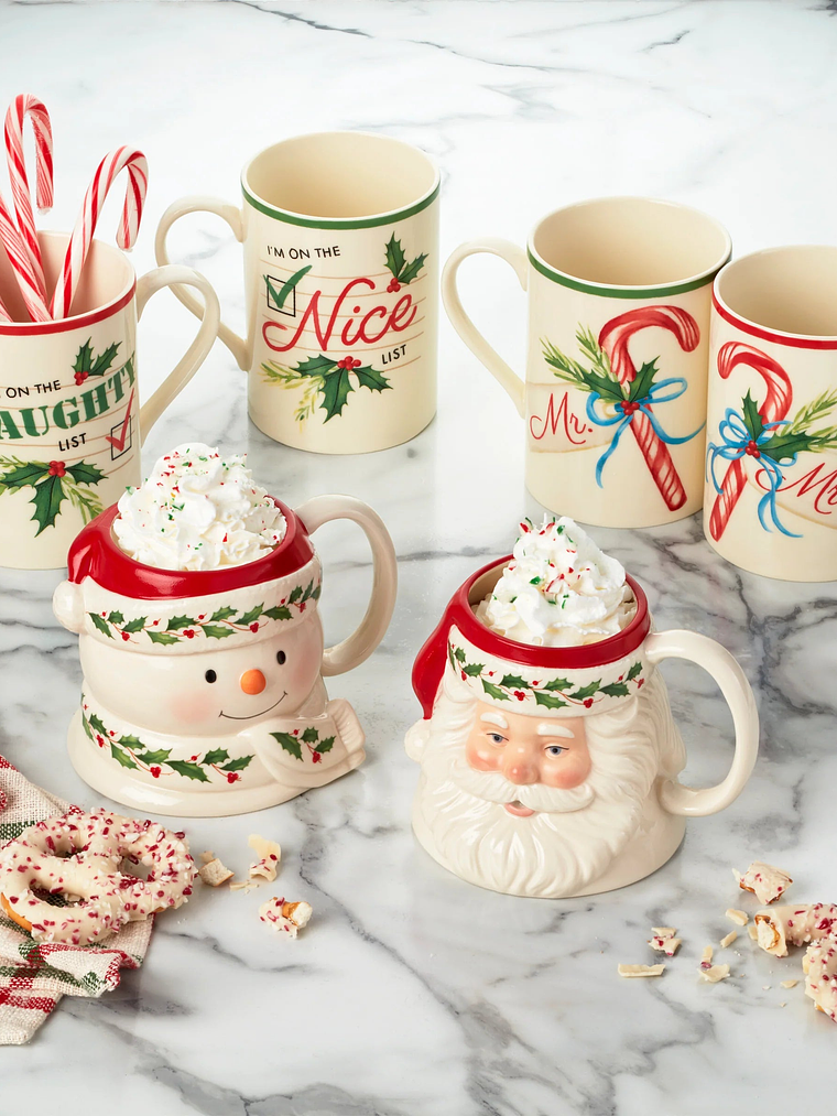Holiday Santa Mug 3