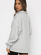High Standard Zip Front Sweater Grey Marle - thumbnail 4