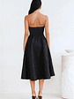 Ink Love Strapless Midi Dress - thumbnail 6