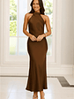 Icon Status Satin Maxi Dress - thumbnail 14