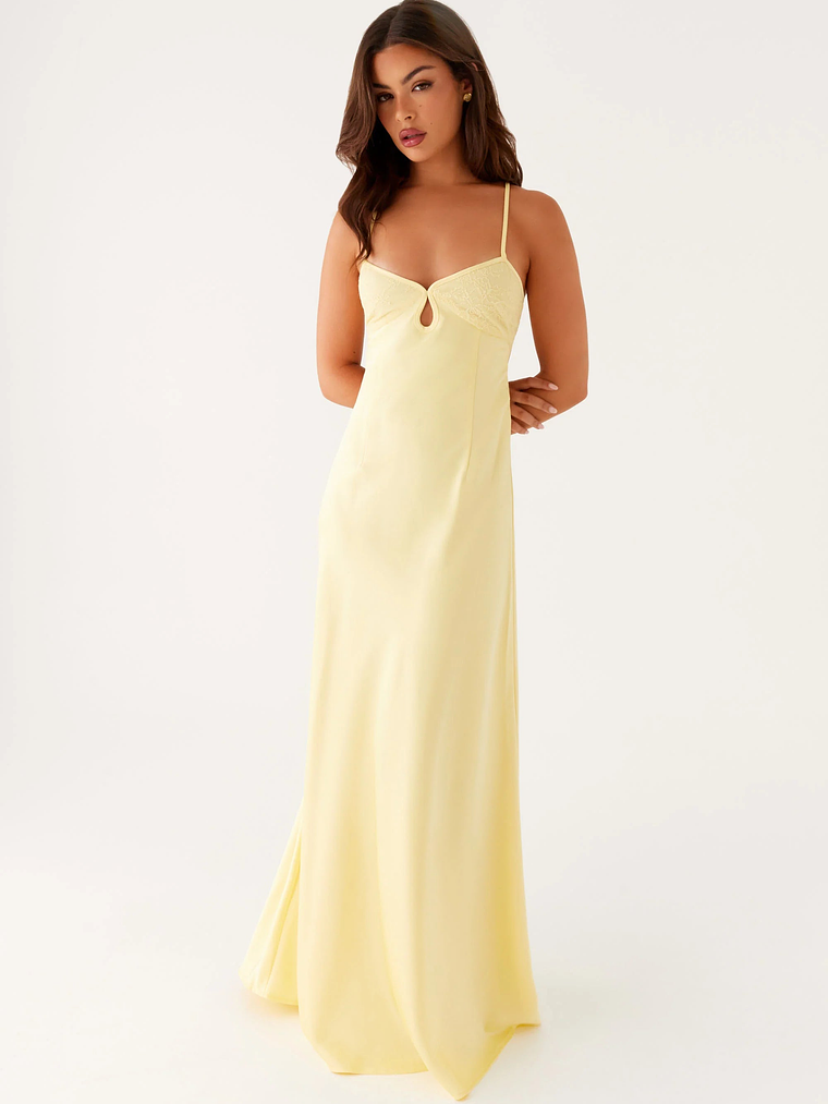 Joanie Maxi Dress - Yellow 1
