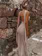 IDA MAXI DRESS TAN - thumbnail 4