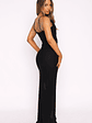 High Voltage Maxi Dress Black - thumbnail 4