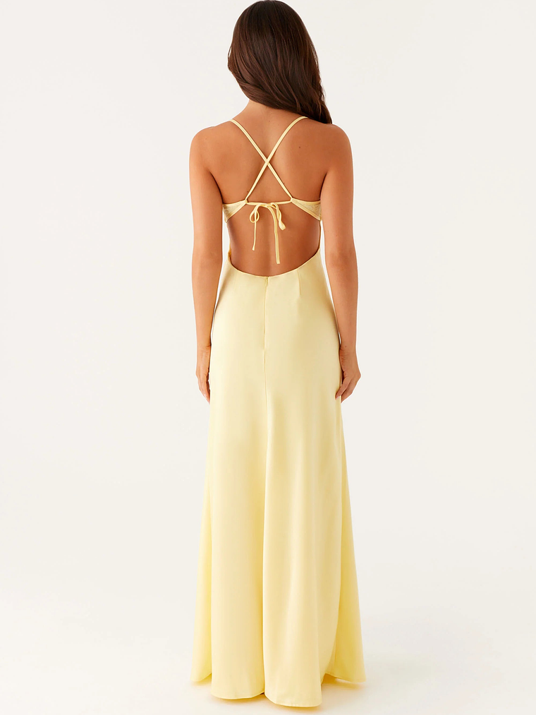 Joanie Maxi Dress - Yellow 4