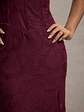 Intimacy | Plum Lace Corset Split Maxi Dress - thumbnail 9