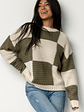 Jayda Sweater | Cream + Olive - thumbnail 5