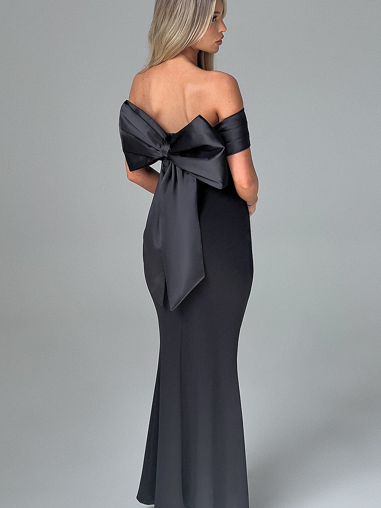 Joanna Maxi Dress - Black 6