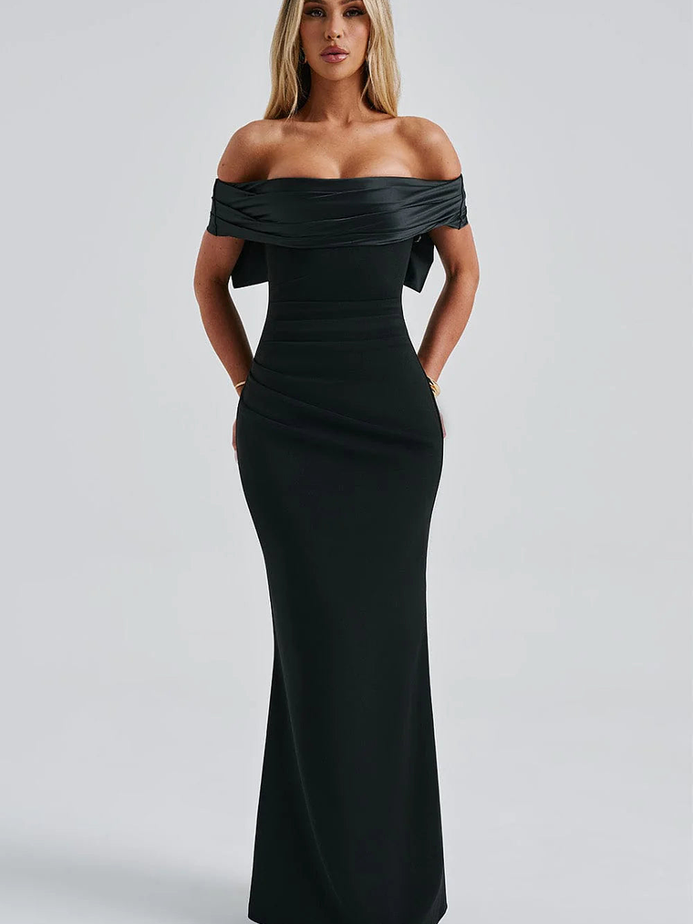 Joanna Maxi Dress - Black 7