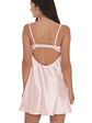 Jacquard Babydoll Dress in Baby Pink - thumbnail 2