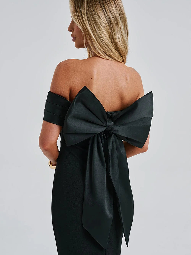 Joanna Maxi Dress - Black 9