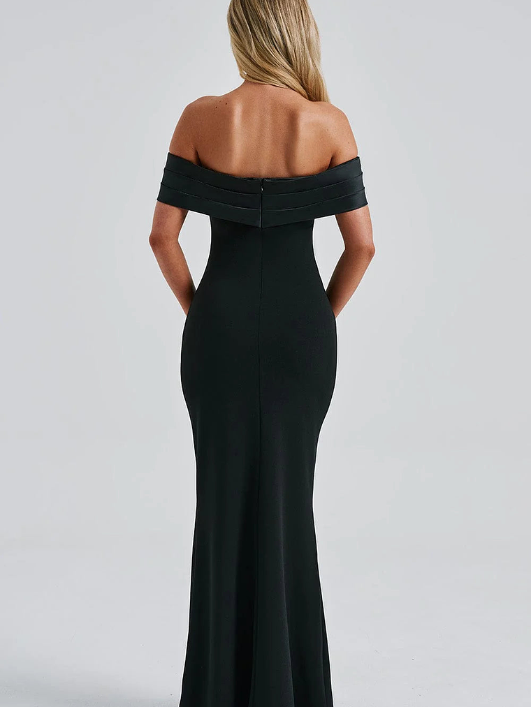 Joanna Maxi Dress - Black 10
