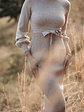Helena Dress - Beige - thumbnail 3