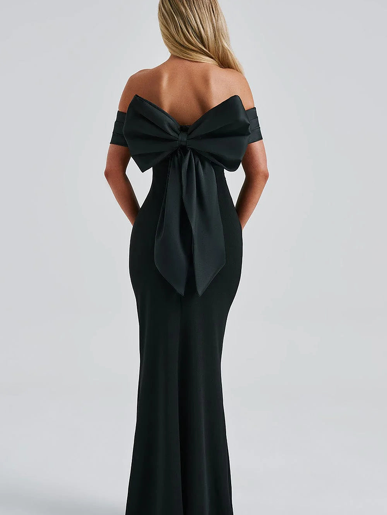 Joanna Maxi Dress - Black 12