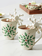 Hosting The Holidays 2-Piece Holly Mug Set - thumbnail 3