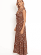 Jackson Maxi Dress - Brown Ditsy Floral - thumbnail 5