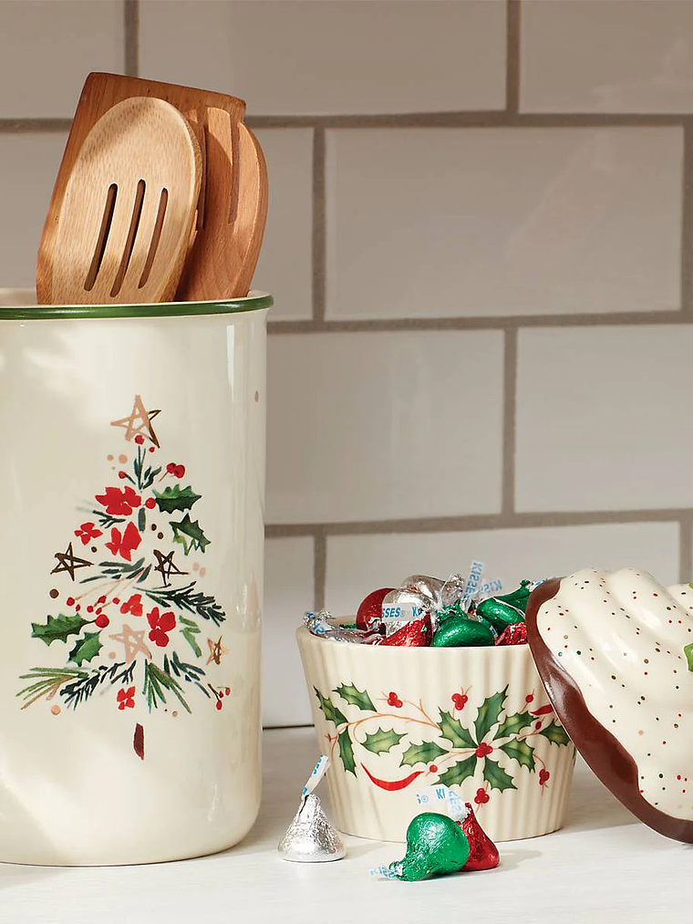 Hosting The Holidays Bakeshop Cupcake Candy Dish 6