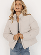 Holden Corduroy Puffer Jacket | Light Greige - thumbnail 1