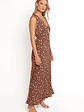 Jackson Maxi Dress - Brown Ditsy Floral - thumbnail 7