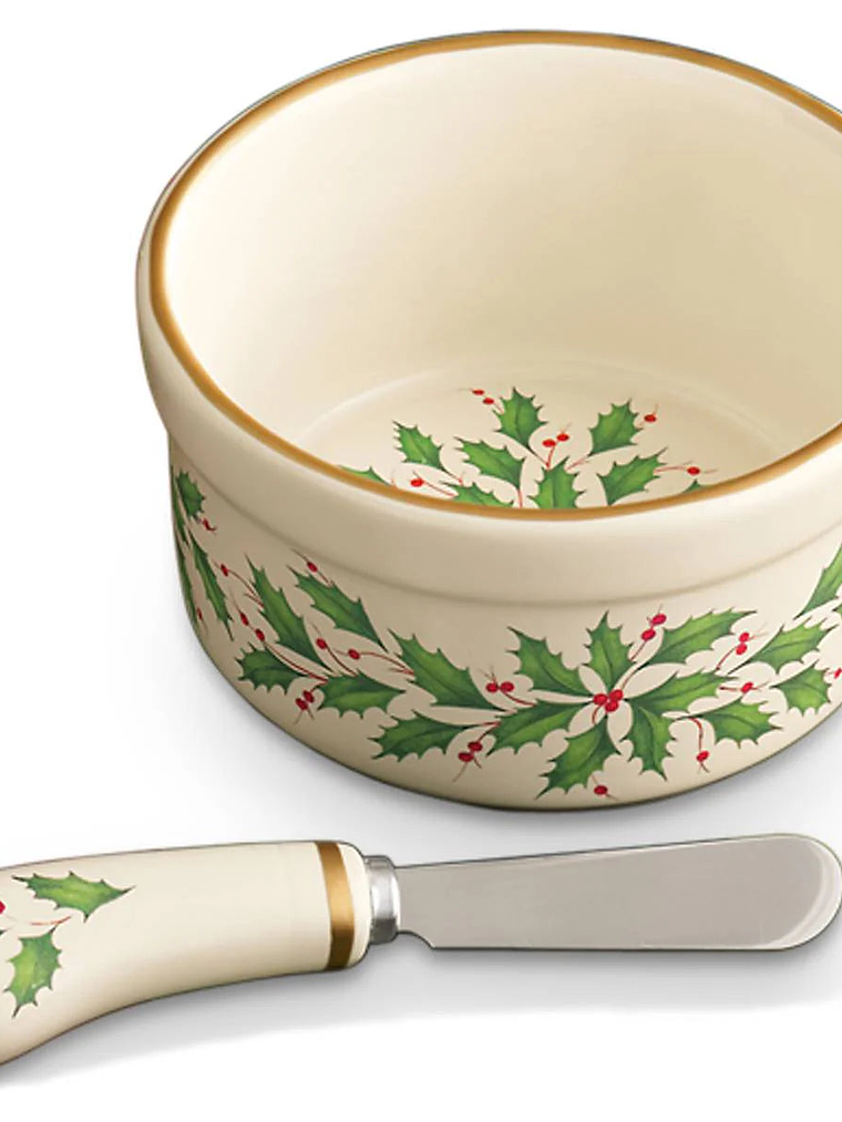 Hosting The Holidays Dip Bowl & Spreader 4