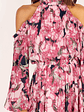 Hilary Pleated Maxi Dress - Pink Floral - thumbnail 8
