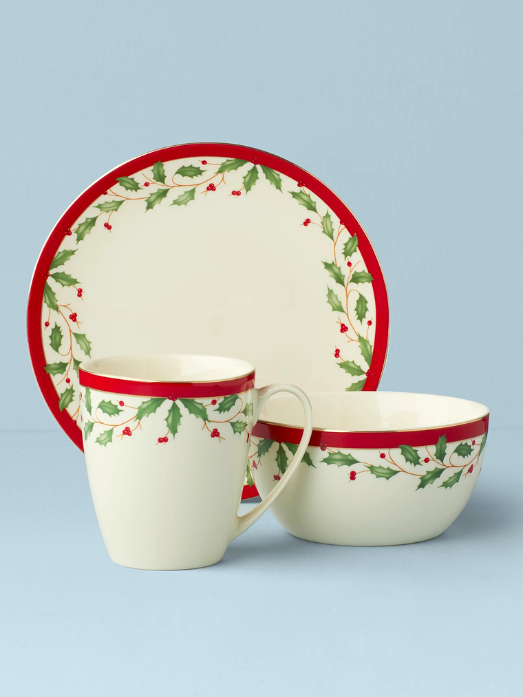 Holiday 12-Piece Dessert Set 2