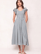 Hattie Dress in Dusty Teal Gingham - thumbnail 2