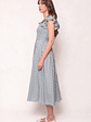Hattie Dress in Dusty Teal Gingham - thumbnail 4