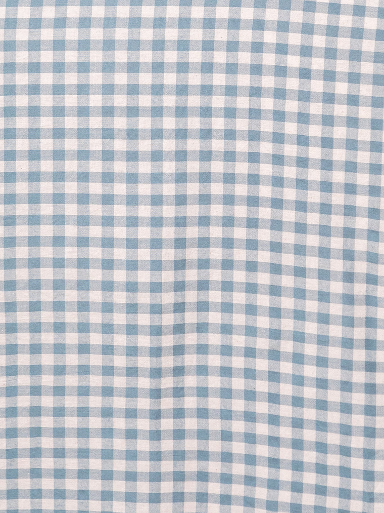 Hattie Dress in Dusty Teal Gingham 5