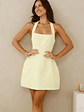 Hotel Service Halter Mini Dress - thumbnail 2