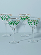 Holiday 4-Piece Martini Glass Set - thumbnail 2