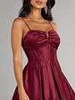 Joelle Satin Corset Skater Dress - thumbnail 8