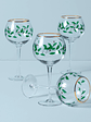 Holiday 4-Piece Wine Balloon Glass Set - thumbnail 1