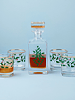 Holiday 5-Piece Decanter & Whiskey Glass Set - thumbnail 2