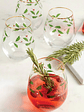Holiday 4-Piece Stemless Wine Glasses - thumbnail 7