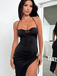 Imana Maxi Dress - Black - thumbnail 6