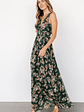 Imogen Maxi Dress | Deep Green Multi - thumbnail 3