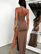 Imana Maxi Dress - Brown - thumbnail 5