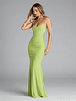 Jae Formal Mesh Ruched Mermaid Long Dress - thumbnail 14