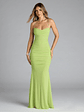 Jae Formal Mesh Ruched Mermaid Long Dress - thumbnail 17