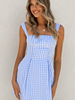 Jailene Mini Dress - Picnic Blue - thumbnail 6