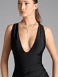 Jenn V-Neck Strappy Back Slit Long Formal Dress - thumbnail 22
