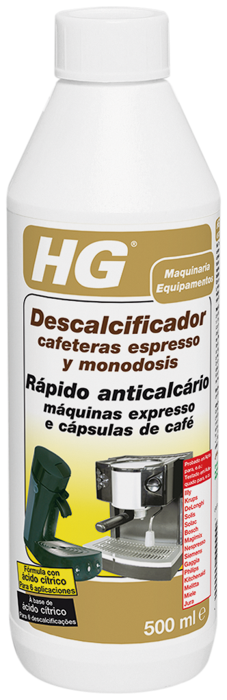Líquido Descalcificador Cafeteras Espresso