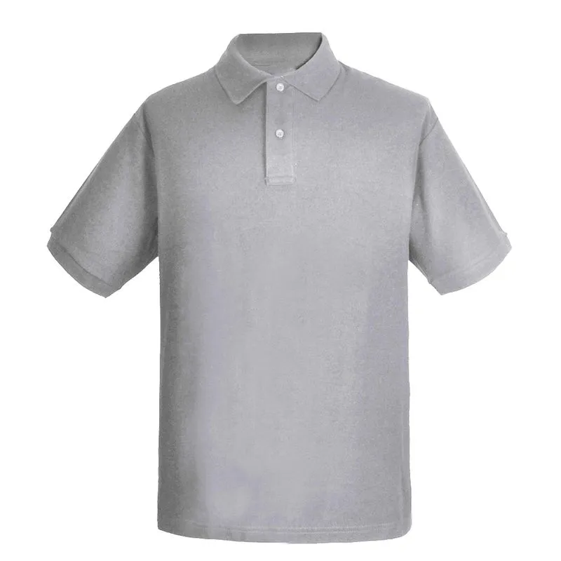 Kbeen, Polera Pique Color Gris Manga Corta